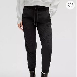 lululemon athletica Black Track Joggers